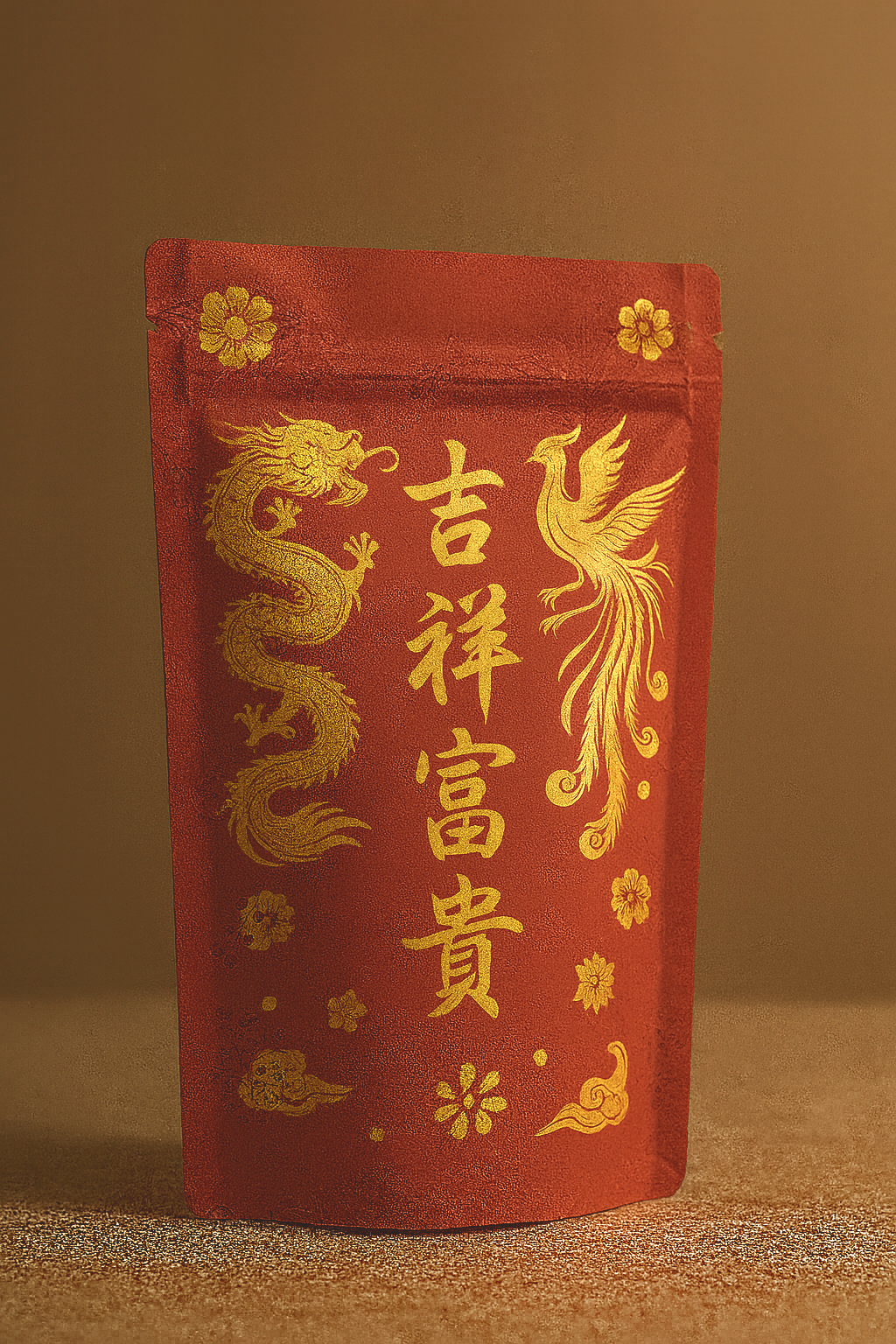 Hot stamping bag product image (illustrative)