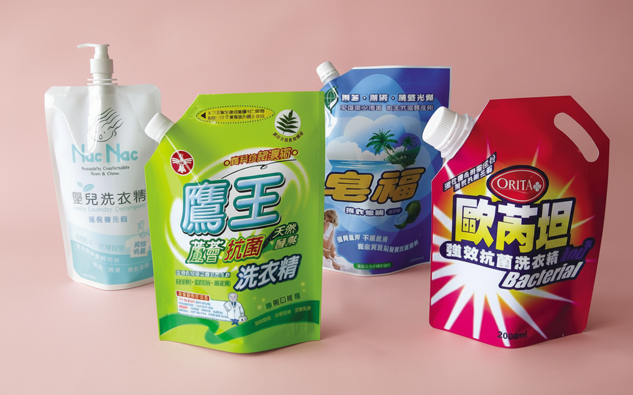 Spout pouch product image (illustrative)