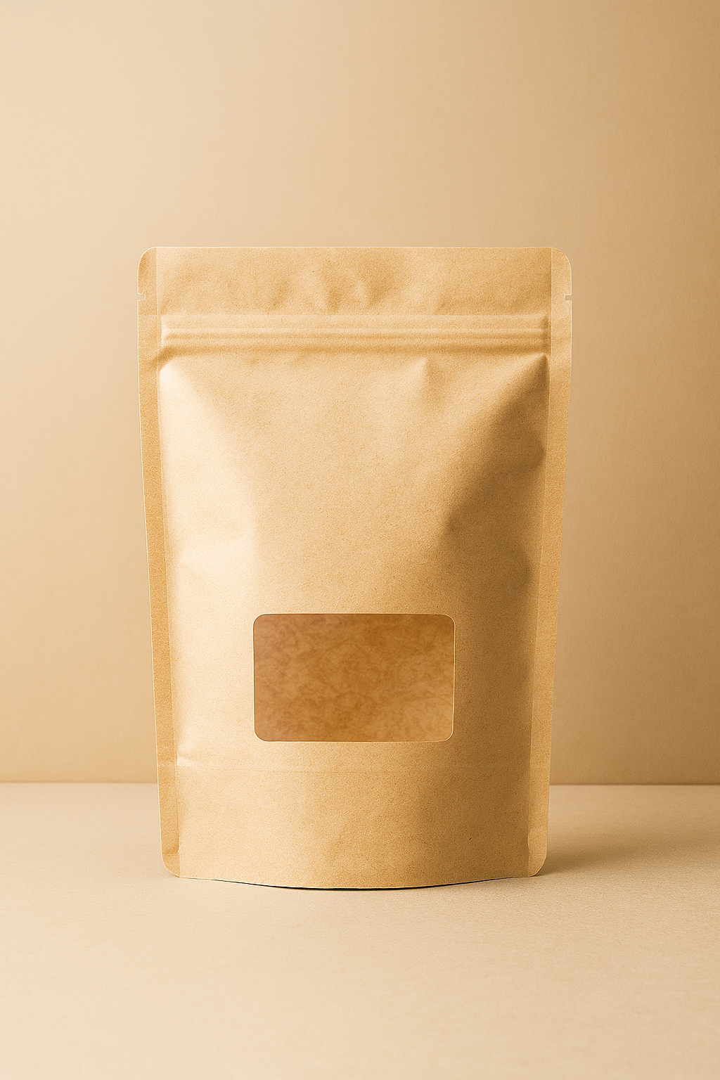 Window pouch product image (illustrative)